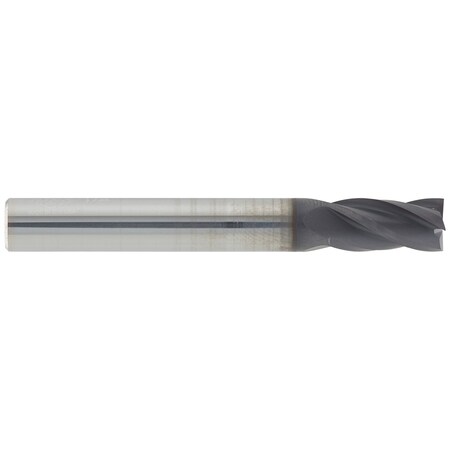 Cgs Tool 4 Flute Stub Length Sq End Mill 3/32"Dia 1/8"Shank 3/16"Loc 1-1/2"Oal W/Altin Coating 240-0938 -ALTiN